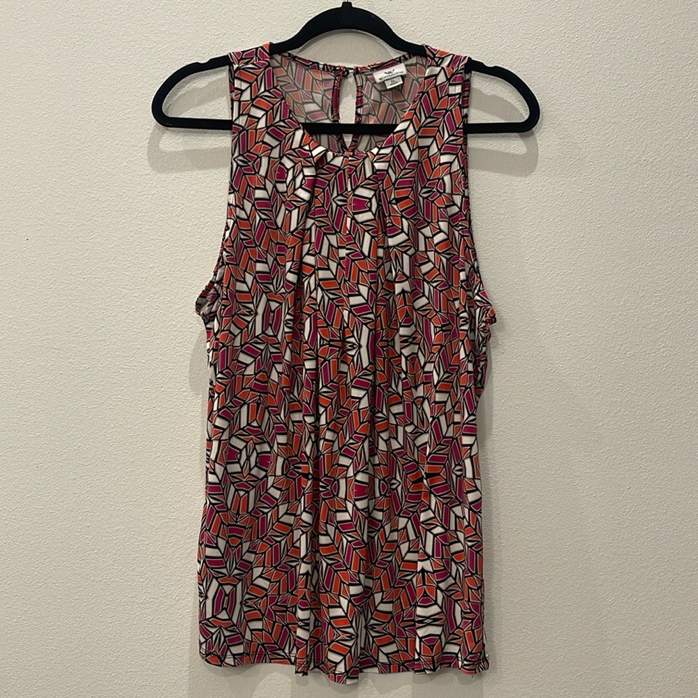 Worthington Sleeveless Blouse Size XL